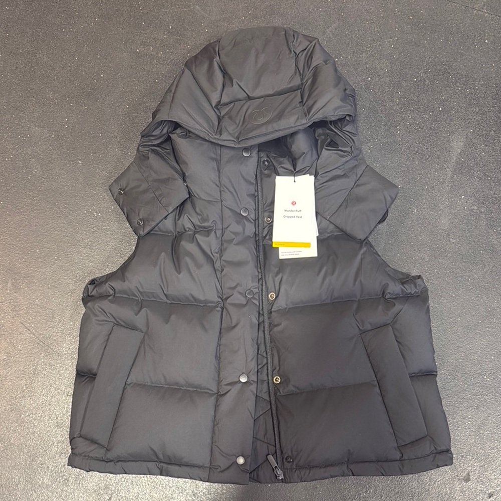 Lululemon Wunder Puff Cropped Vest NWT